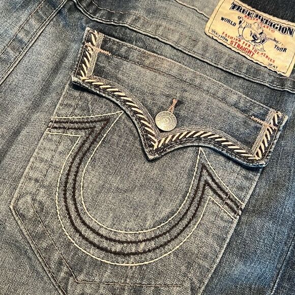 True Religion Jeans Straight 38 - Picture 6 of 14